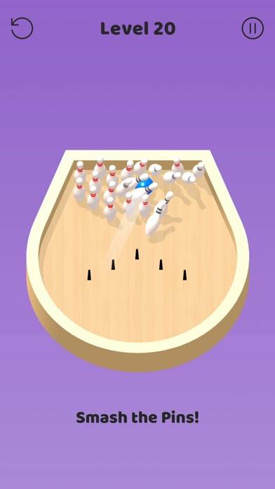Mini Bowling! 3D Captura de pantalla de la aplicación #2