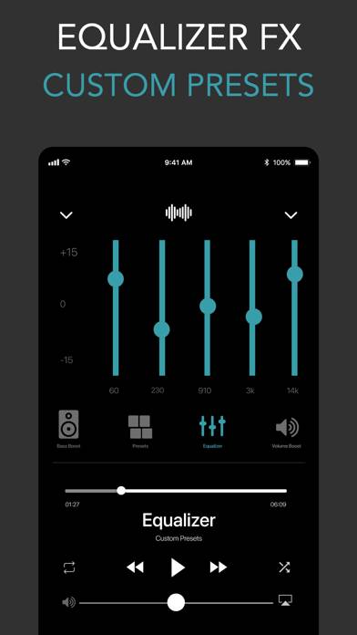 Bass Booster 3D plus Volume Boost Captura de pantalla de la aplicación #2