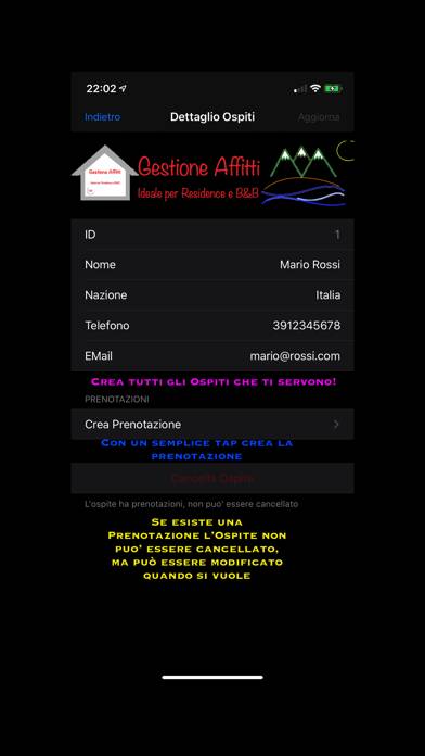 Gestione Affitti e B&B App screenshot #5