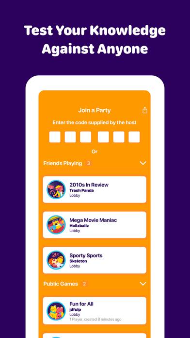 Sporcle Party: Social Trivia App screenshot #4