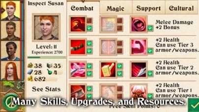 Queen's Wish: The Conqueror skärmdump av spelet