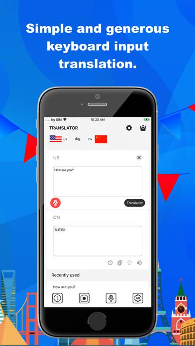 Language Translator-Easy&Fast Schermata dell'app #1