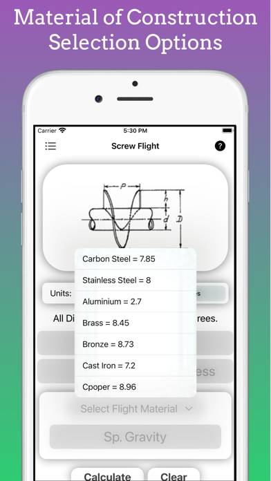 Screw Flight Pro App screenshot #3