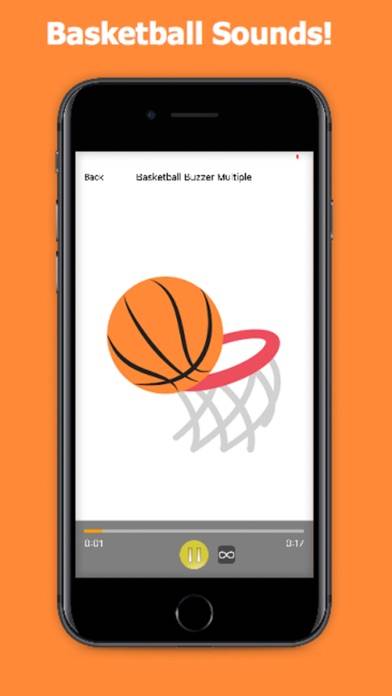 Realistic Basketball Sounds captura de pantalla