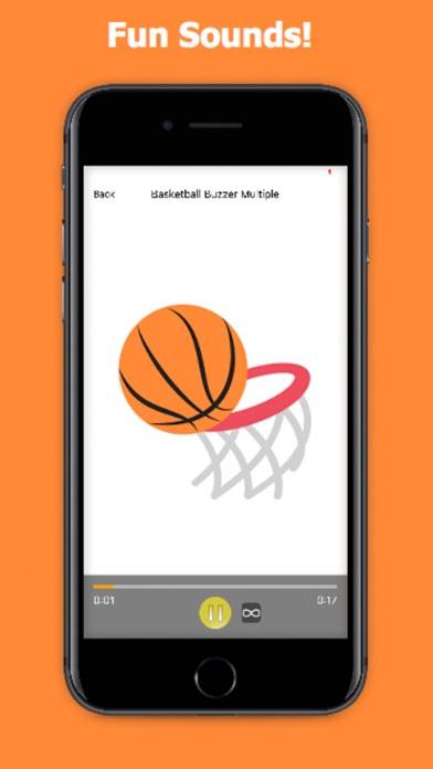 Realistic Basketball Sounds App screenshot #3