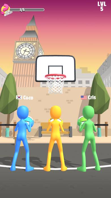 Five Hoops Скриншот приложения #4