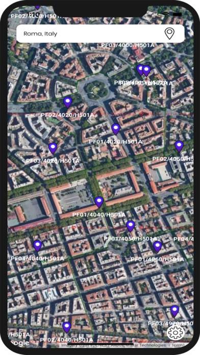 TMap Schermata dell'app