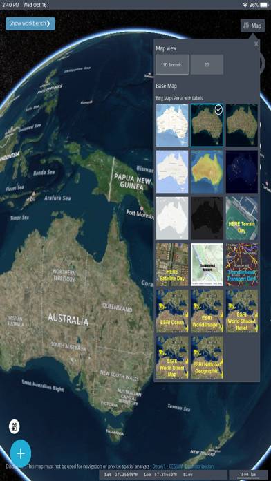 Earth Explorer 3D Map App
