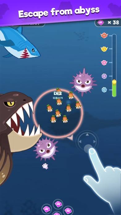 Fish Go.io capture d'écran du jeu
