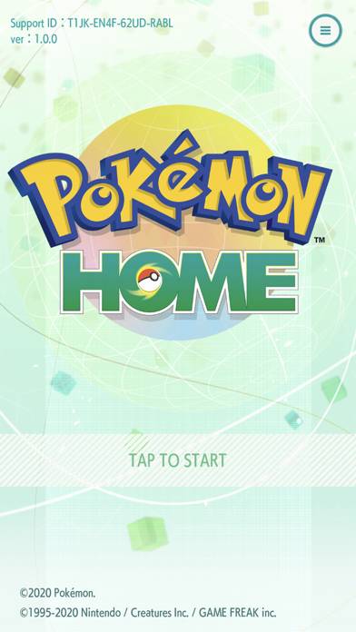 Pokémon HOME skärmdump