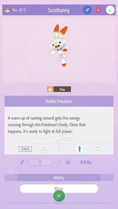 Pokémon HOME Schermata dell'app #4