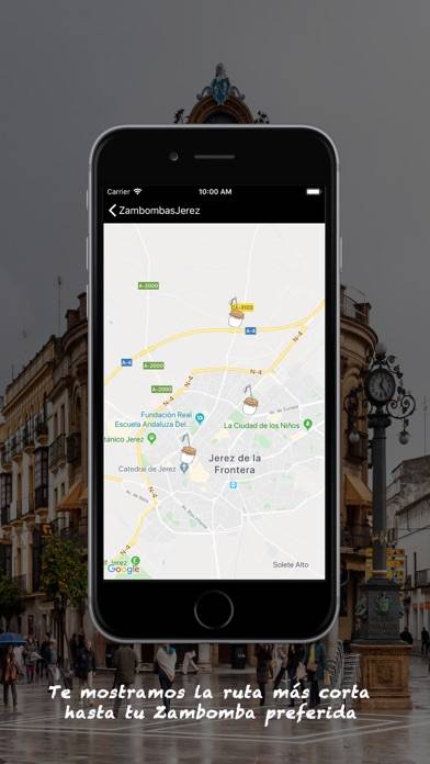 Zambombas Jerez Captura de pantalla de la aplicación