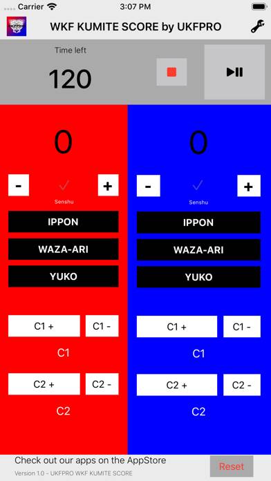 WKF Kumite Scoreboard - UKFPRO