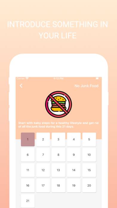 The 21 Days Challenge App screenshot #5