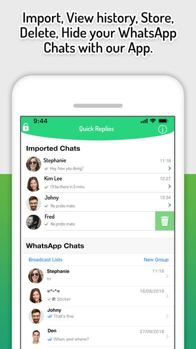 Dual Messenger for WhatsApp. Schermata dell'app #5