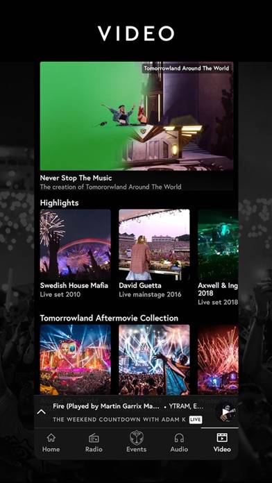 Tomorrowland Captura de pantalla de la aplicación #5