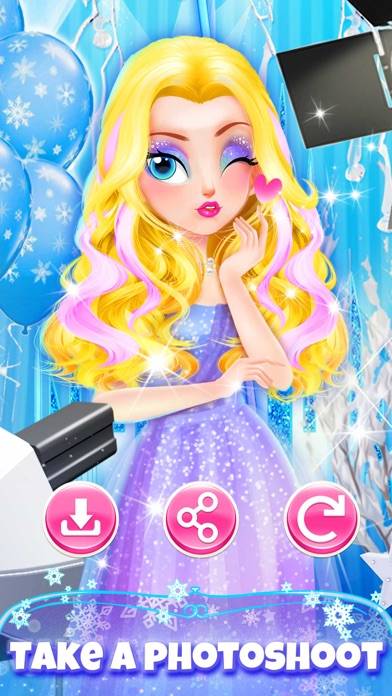 Princess Hair Salon Girl Games Capture d'écran de l'application #4