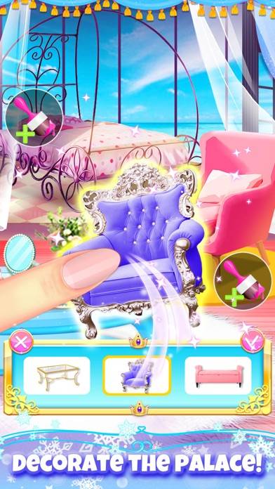 Princess Hair Salon Girl Games Capture d'écran de l'application #5