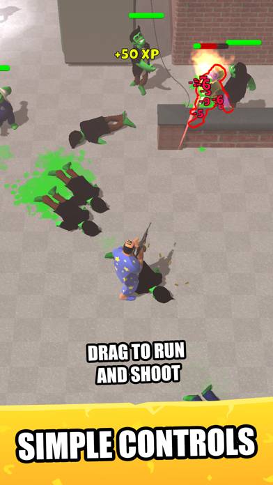 Diableros: Zombie RPG Shooter Captura de pantalla de la aplicación #1