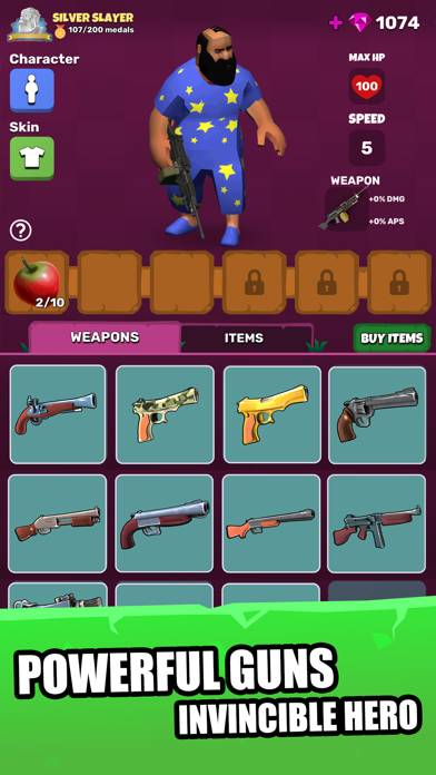 Diableros: Zombie RPG Shooter Captura de pantalla de la aplicación #2