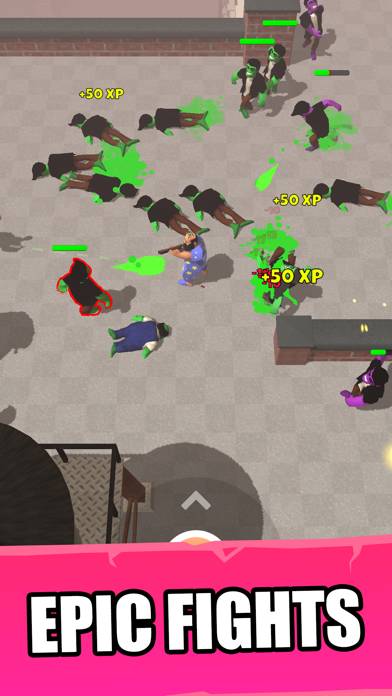 Diableros: Zombie RPG Shooter Captura de pantalla de la aplicación #3