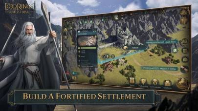 The Lord of the Rings: War Captura de pantalla de la aplicación #4