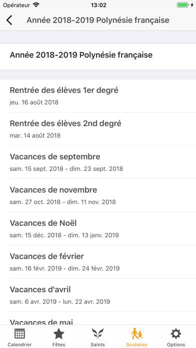 France Agenda Capture d'écran de l'application #6