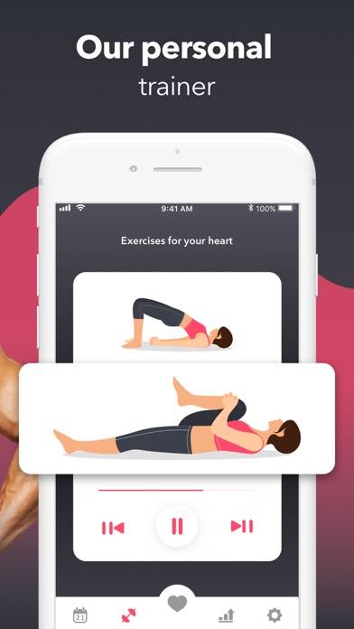 PulseBeat & Exercises Workout Captura de pantalla de la aplicación #6