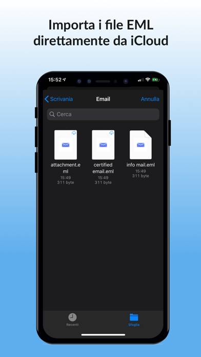 EML reader Pro EML file viewer Schermata dell'app #2