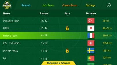 MamoBall 2D Multiplayer Soccer Schermata dell'app #1