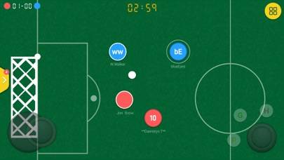 MamoBall 2D Multiplayer Soccer Captura de pantalla de la aplicación #3