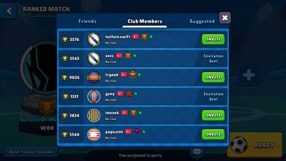 MamoBall 2D Multiplayer Soccer Captura de pantalla de la aplicación #4