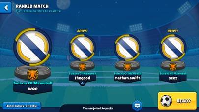 MamoBall 2D Multiplayer Soccer Captura de pantalla de la aplicación #5