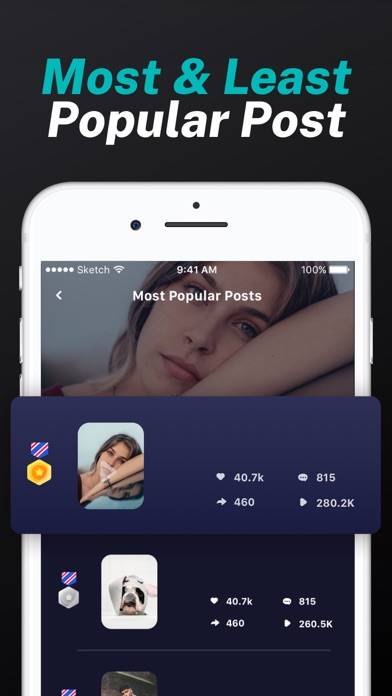 TikReports plus: Followers Tracker App screenshot