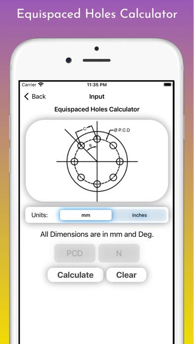 Flange Hole Marker Pro Captura de pantalla de la aplicación