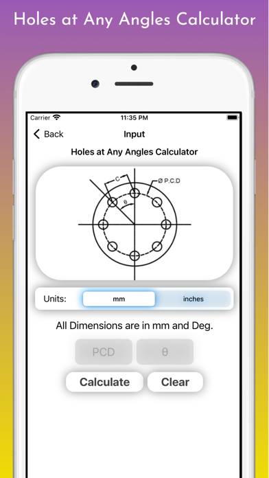 Flange Hole Marker Pro Captura de pantalla de la aplicación