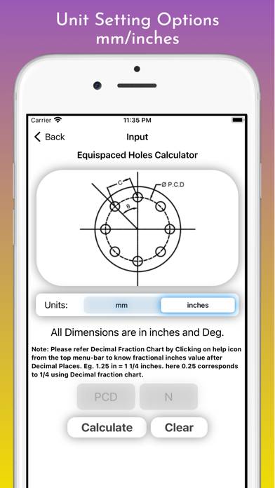 Flange Hole Marker Pro Captura de pantalla de la aplicación