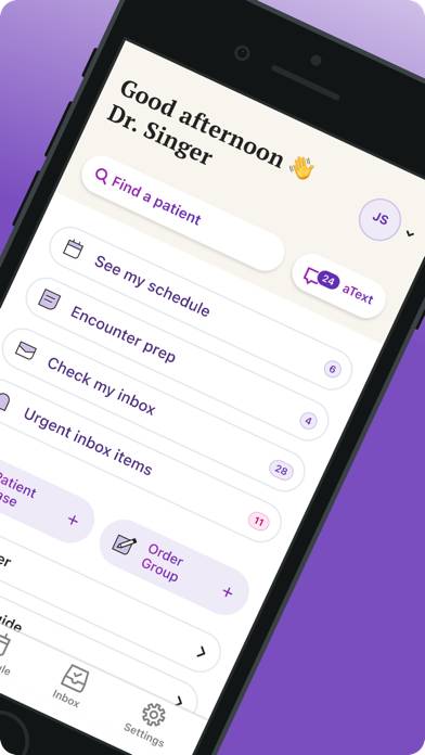 AthenaOne App screenshot
