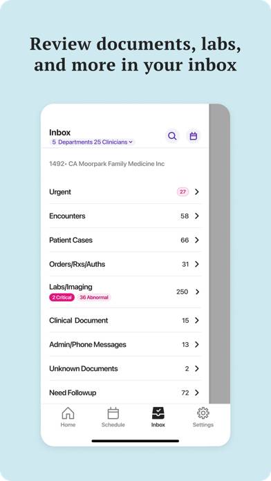 AthenaOne App screenshot