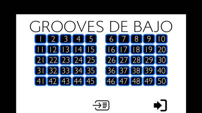 Grooves de Bajo PRO Captura de pantalla de la aplicación