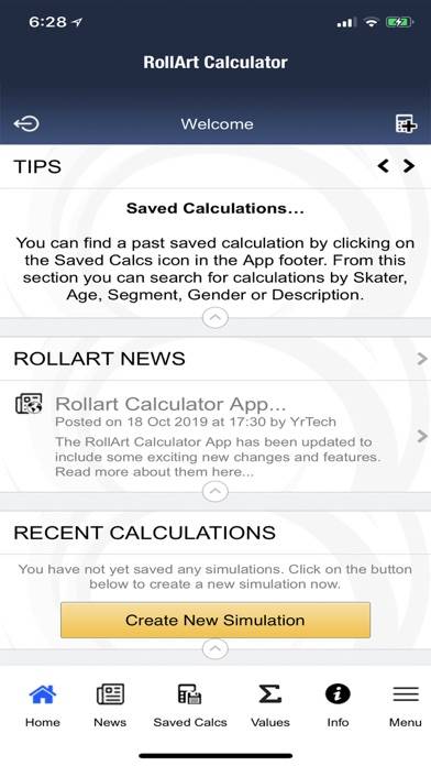 RollArt Calculator Captura de pantalla de la aplicación #2
