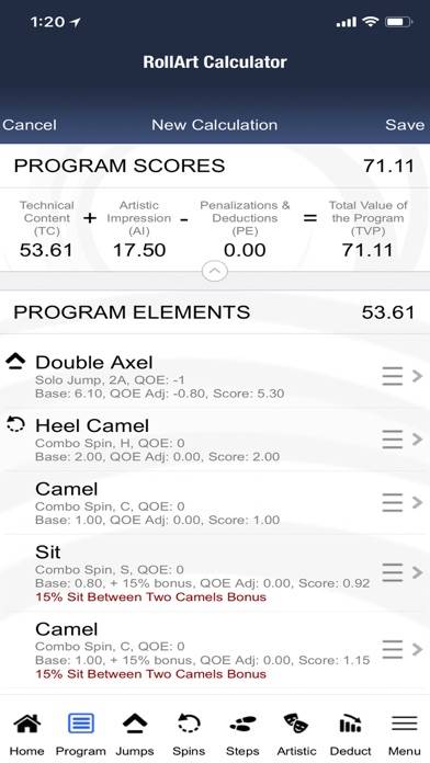 RollArt Calculator App screenshot #3