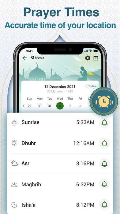 Muslim Muna: Azkar Quran Athan Schermata dell'app #2