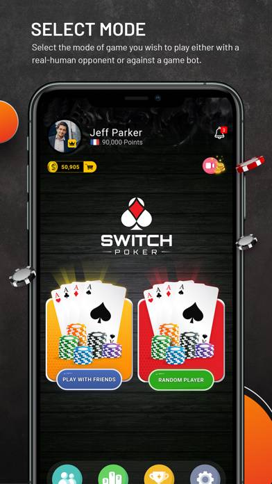 Switch Poker App screenshot #1