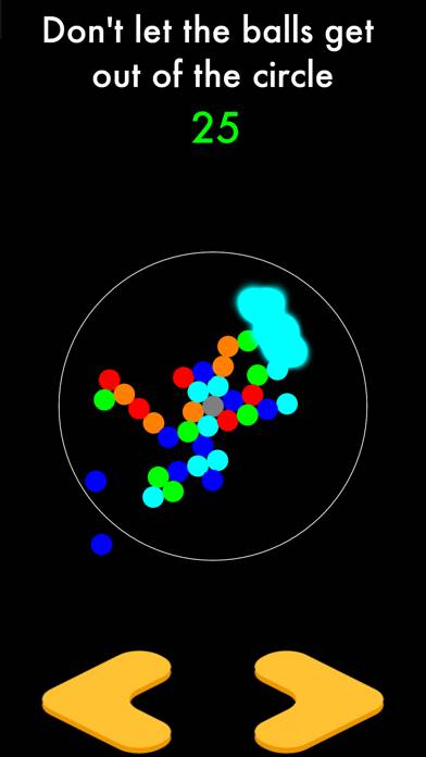 El juego de pelotas captura de pantalla del juego