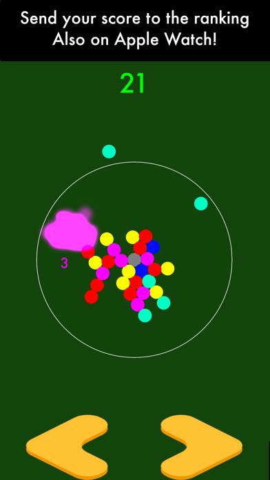 El juego de pelotas captura de pantalla del juego