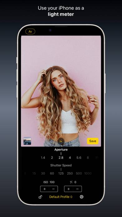 Luxilux Light Meter Captura de pantalla de la aplicación #2