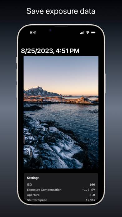 Luxilux Light Meter Captura de pantalla de la aplicación #3