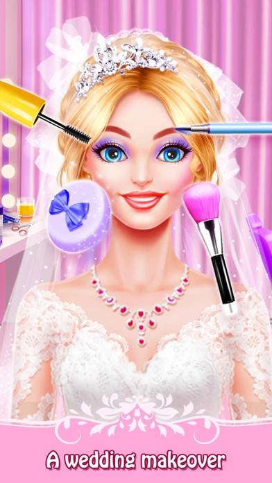 Makeup Games: Wedding Artist Capture d'écran de l'application #3