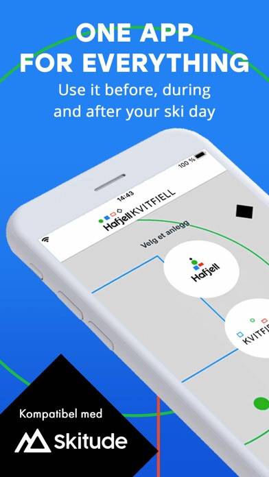 Hafjell Kvitfjell App skärmdump